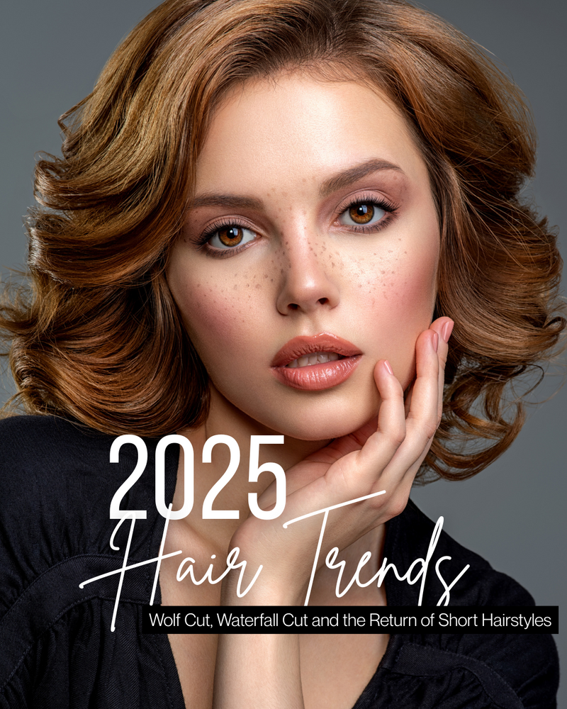 2025 Hair Trends: Wolf Cut, Waterfall Cut and the Return of Short Hairstyles