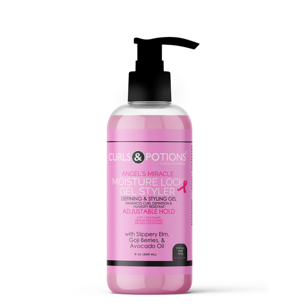 Natural curl cream and leave-in conditioner for curl definition