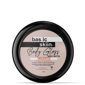 Bas-ic Skiin Body Gloss-Unscented (Sensitive Skin)