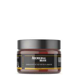 Aboriginal Man Smooth Head Moisturizer