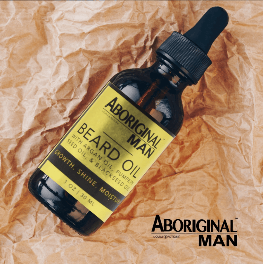Aboriginal Man Beard Oil