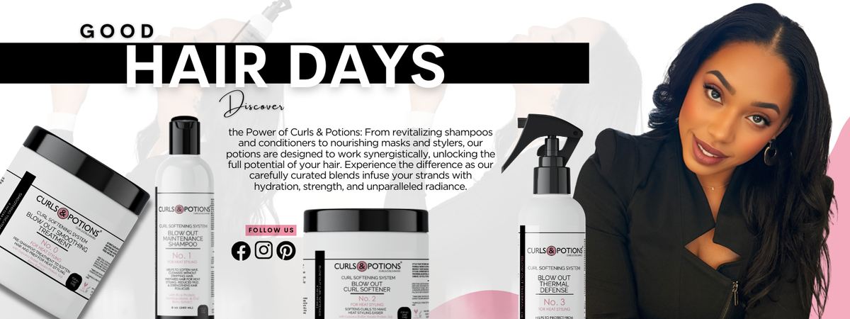 Curls & Potions promotion