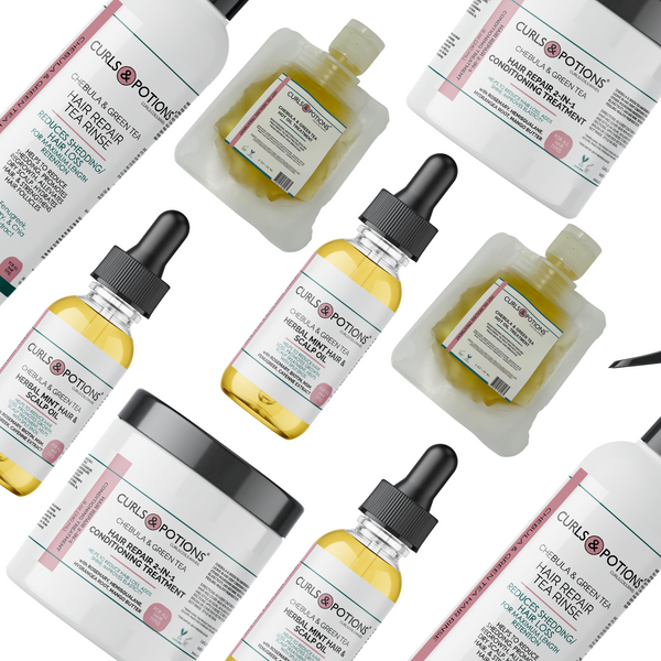 Chebula and Green Tea Collection — scalp health