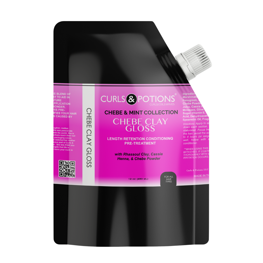 Chebe hair products for length retention and growth — Curls & Potions natural hair care
