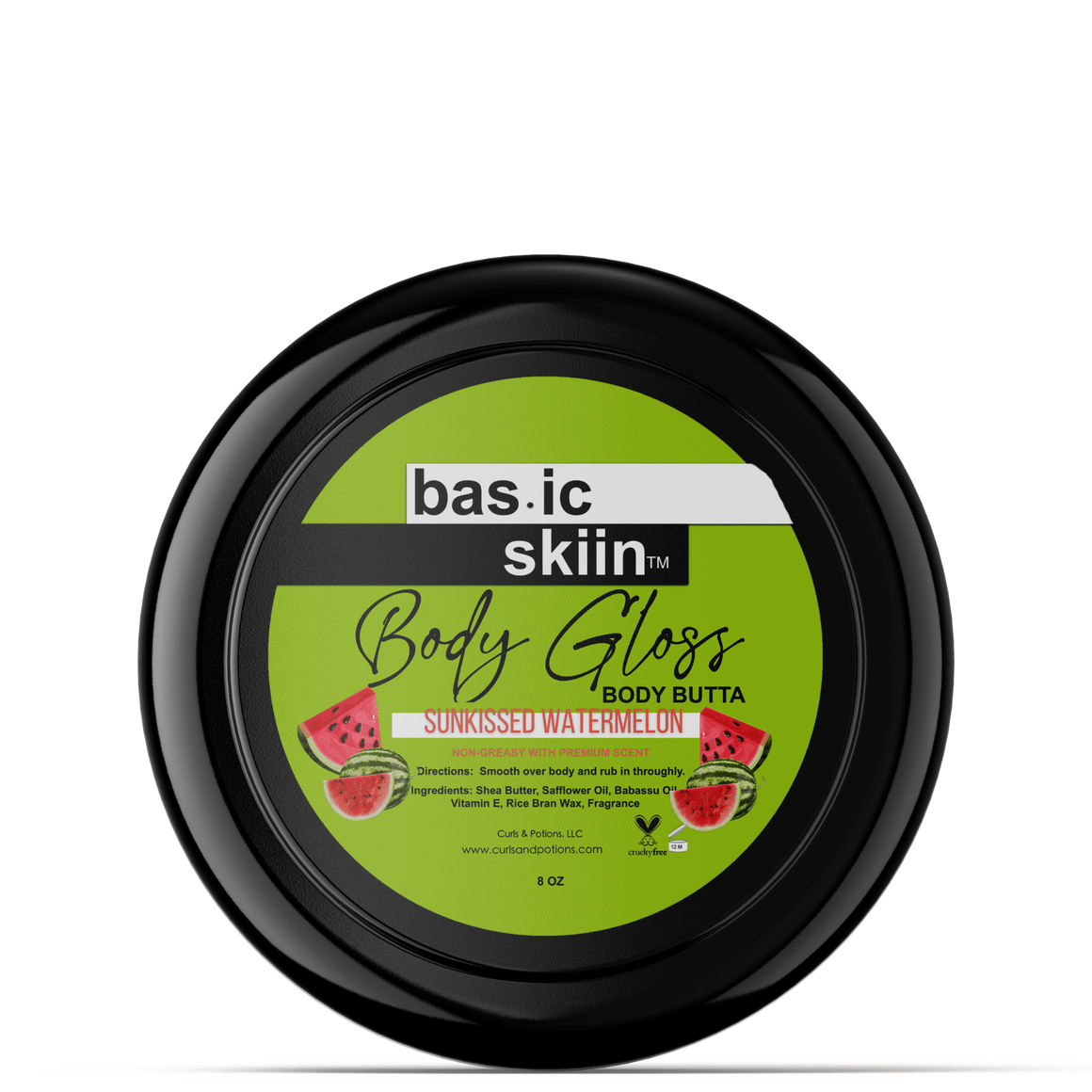 Bas-ic Skiin Body Gloss-Summertime Watermelon